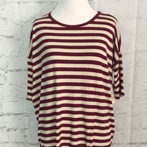 NWT Lularoe Irma Short Sleeve Top Blouse Shirt